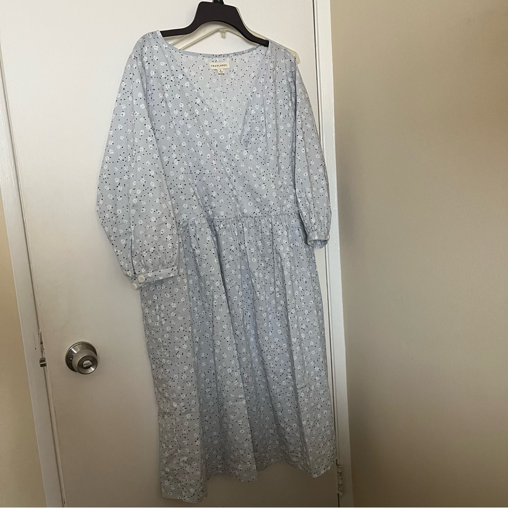 Tradlands Wrap Midi Dress